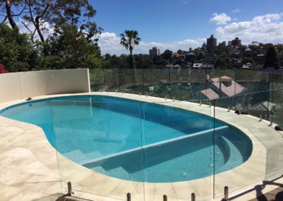 Glass Pool Fence Mosman Sydney